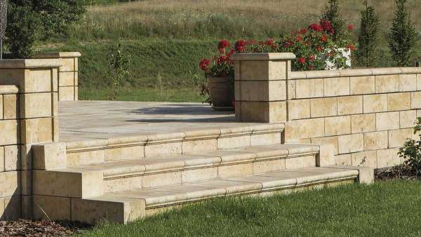 Semmelrock Bradstone Travero lépcsőelem